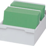 KAARTENBAK EXACOMPTA 10X23CM 1000KRT DWARS GS