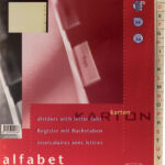 TABBLADEN MULTO 7310230 A4 23R KARTON A-Z CHAMOIS