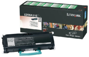 TONERCARTRIDGE LEXMARK E260A11E PREBATE 3.5K ZWART