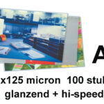LAMINEERHOES GBC A4 HI-SPEED 2X125MICRON