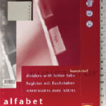 TABBLADEN MULTO 7042020 A4 23R PP A-Z GRIJS