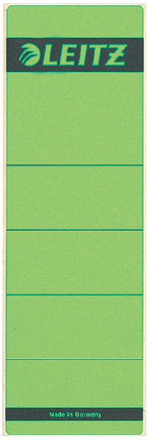 RUGETIKET LEITZ 1642 62X192MM GROEN