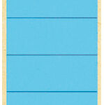 RUGETIKET LEITZ 1640 62X285MM BLAUW