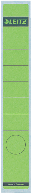 RUGETIKET LEITZ 1648 39X285MM GROEN