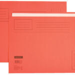 VOUWMAP QUANTORE FO ONGELIJKE ZIJDE 230GR ROOD