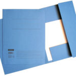 DOSSIERMAP QUANTORE A4 320GR BLAUW