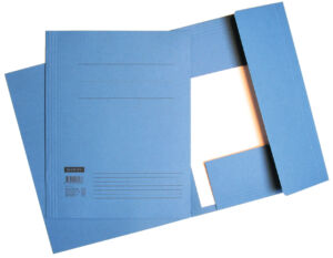 DOSSIERMAP QUANTORE FO 320GR BLAUW