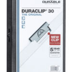 KLEMMAP DURABLE 2200 A4 PL/TR 3MM ZWART