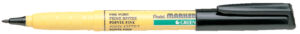 VILTSTIFT PENTEL NM10 TEXTIEL ROND 1MM ZWART