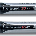ROLLERPEN PILOT HI-TECPOINT V5 DRUKKNOP 0.25MM ZW