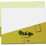 KAART ENKEL PAPYRUS DESIGN C6 WIT