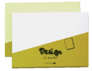 ENVELOP PAPYRUS DESIGN 140X140 80GR 10ST WIT