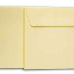 KAART/ENVELOP DUBBEL PAPYRUS VIERKANT WIT