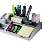 BUREAU ORGANIZER 3M POST-IT C50 ZILVER