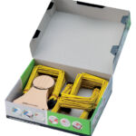 ARCHIEFBINDER JALEMA PLI-FIX GEEL