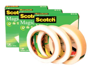 PLAKBAND 3M SCOTCH 810 12MMX66M MAGIC ONZICHTBAAR