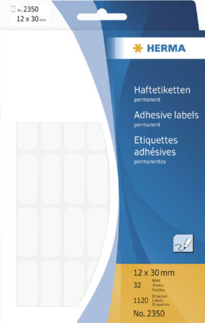 ETIKET HERMA 2350 12X30MM 1120ST