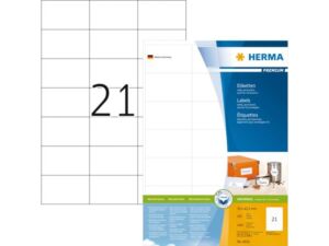 ETIKET HERMA 4616 70X42.3MM PREMIUM A4 4200ST