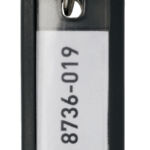 SLEUTELLABEL DURABLE MET RING ZWART