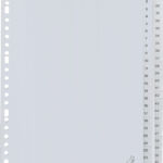 TABBLAD KANGARO G452CM A4 23R PP 52DLG 1-52 GRIJS