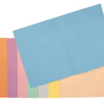 VOUWMAP ESSELTE A4 180GR BLAUW