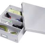 SORTEERBOX LEITZ WOW CLICK STORE 280X100X370MM WT