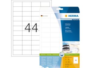 ETIKET HERMA 5051 48.3X25.4MM PREMIUM A4 1100ST