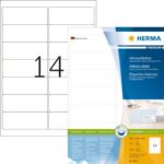ETIKET HERMA 4678 99.1X38.1MM PREMIUM A4 1400ST