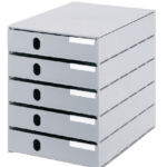 LADENBOX STYROVAL 5LDN GRIJS GESLOTEN
