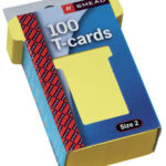 PLANBORD T-KAART A5548-24 48MM GEEL