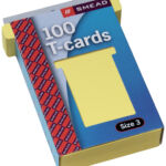 PLANBORD T-KAART A5548-34 77MM GEEL