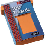 PLANBORD T-KAART A5548-323 77MM ORANJE