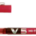 ROLLERPEN PILOT HI-TECPOINT BX-V5 0.3MM ROOD