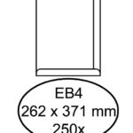 ENVELOP QUANTORE AKTE EB4 262X371 120GR WIT