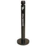 ASBAK PEUKENZUIL ALUMINIUM ZWART 10X32X104CM