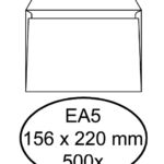 ENVELOP QUANTORE BANK EA5 156X220 ZK 80GR WIT