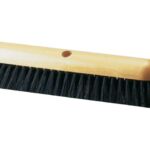 ZAALBEZEM HOUT 40CM ZWART HAAR