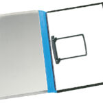 RAPPORTENMAP JALEMACLIP A4 15MM BLAUW
