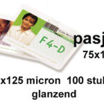 LAMINEERHOES GBC CLUB CARD 75X105MM 2X125MICRON
