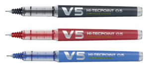 ROLLERPEN PILOT BEGREEN HI-TECPOINT V5 0.3MM ZWART