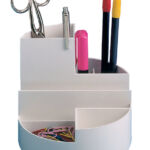 BUREAUSTANDAARD MAUL 41176 ROUNDBOX 12.5CM WIT