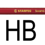 POTLOOD STABILO SWANO HB MET GUM