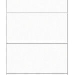 RUGETIKET ELBA 59X190MM WIT/GRIJS