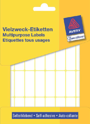 ETIKET AVERY ZWECK 3323 38X14MM 928ST