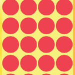 ETIKET AVERY ZWECK 3004 18MM ROOD 96ST