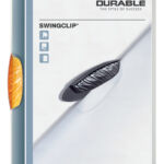 KLEMMAP DURABLE 2260 SWINGCLIP ORANJE