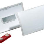 BADGE CLICK FOLD 8212 +MAGNEET 40X75MM