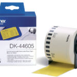 LABEL ETIKET BROTHER DK-44605 62MMX30.48M GEEL