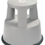 OPSTAPKRUK DESQ ROLL-A-STEP 42CM KUNSTSTOF GRIJS