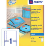 CD INLEGKAART AVERY J8435-25 151X118MM 165GR